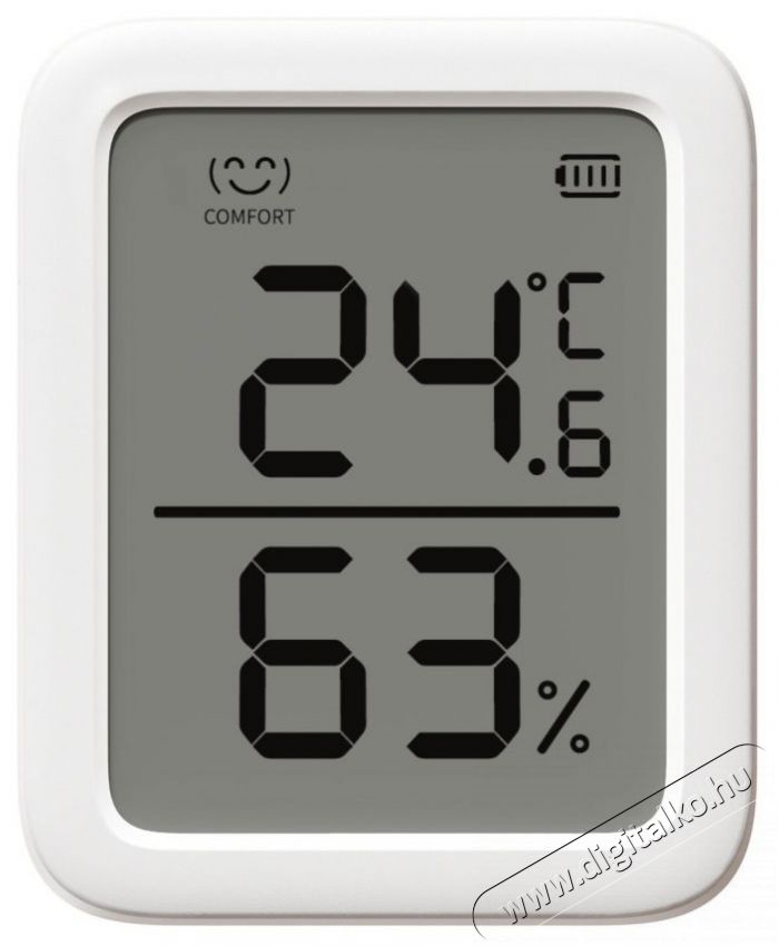 SwitchBot Thermometer &Hygrometer Plus H&aacute;ztart&aacute;s / Otthon / K&uuml;lt&eacute;r - Lak&aacute;sfelszerel&eacute;s - Hőm&eacute;rő / barom&eacute;ter - 519795