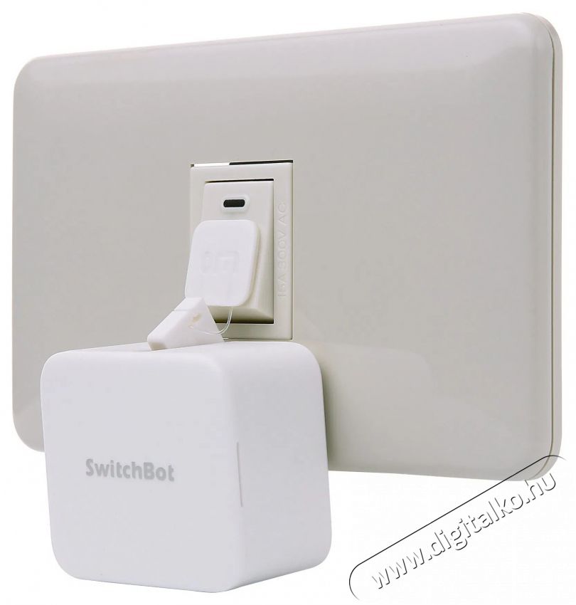 SwitchBot Bot, White H&aacute;ztart&aacute;s / Otthon / K&uuml;lt&eacute;r - Okos otthon - Kieg&eacute;sz&iacute;tő - 520839