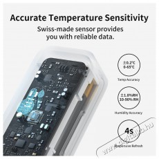 SwitchBot Thermo/Hygrometer Bundle with HUB Háztartás / Otthon / Kültér - Okos otthon - Termosztát - 519792
