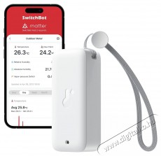 SwitchBot Thermo/Hygrometer Bundle with HUB Háztartás / Otthon / Kültér - Okos otthon - Termosztát - 519792