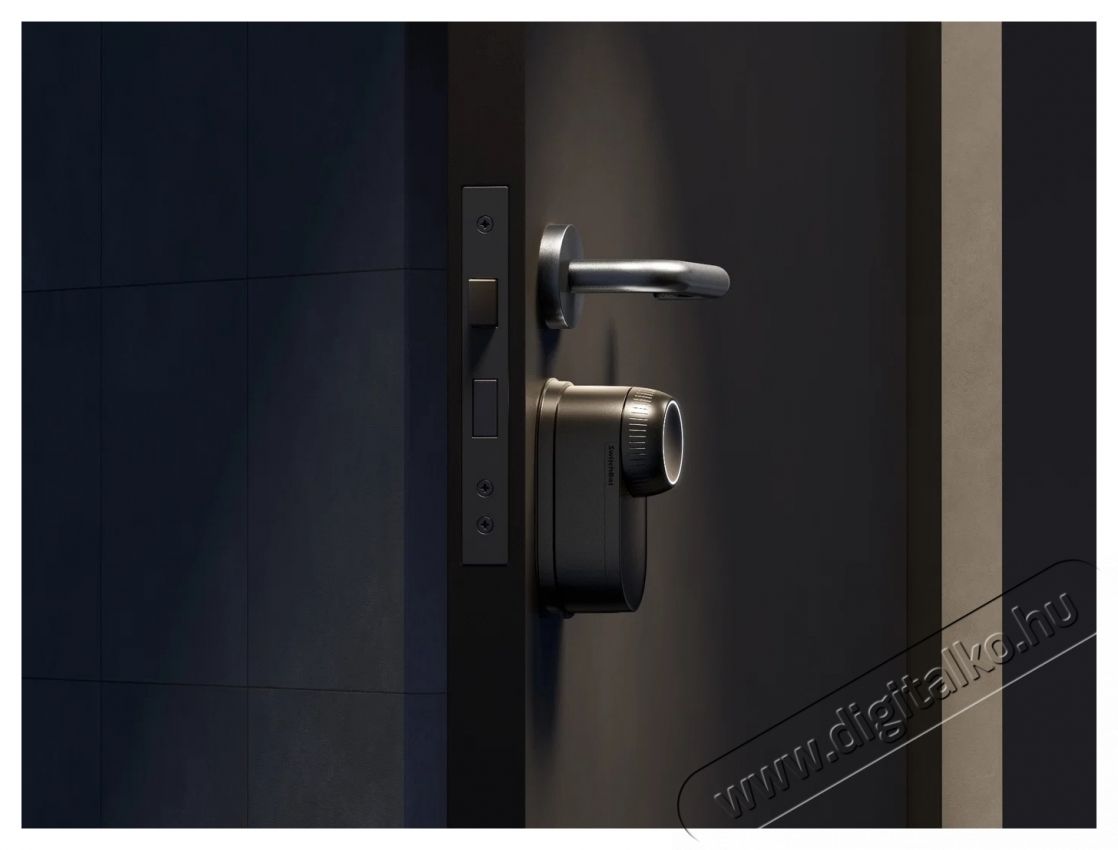 SwitchBot Lock Ultra Black H&aacute;ztart&aacute;s / Otthon / K&uuml;lt&eacute;r - Okos otthon - Kieg&eacute;sz&iacute;tő - 520843