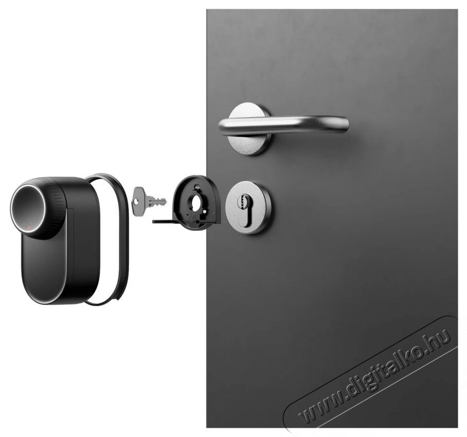 SwitchBot Lock Ultra Black H&aacute;ztart&aacute;s / Otthon / K&uuml;lt&eacute;r - Okos otthon - Kieg&eacute;sz&iacute;tő - 520843