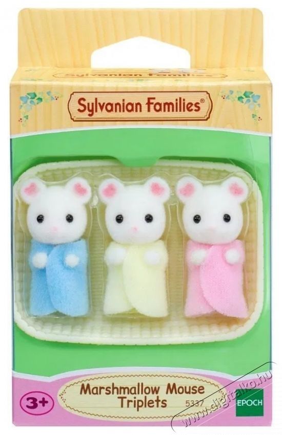 Sylvanian Families Baby Marshmallow eg&eacute;r h&aacute;rmas ikrek H&aacute;ztart&aacute;s / Otthon / K&uuml;lt&eacute;r - J&aacute;t&eacute;k / Sport - J&aacute;t&eacute;kfigura - 532286