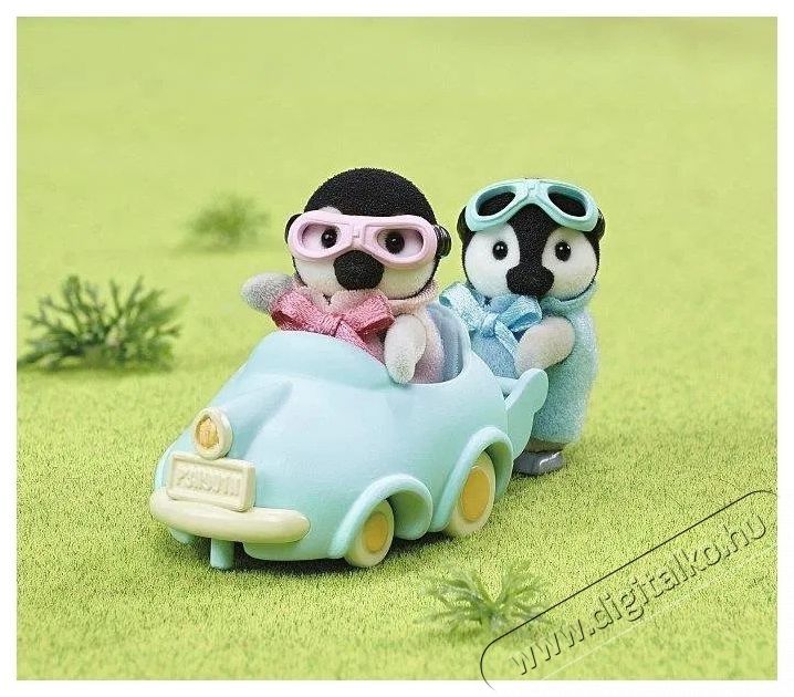 Sylvanian Families Baby pingvin ikrek aut&oacute;val H&aacute;ztart&aacute;s / Otthon / K&uuml;lt&eacute;r - J&aacute;t&eacute;k / Sport - J&aacute;t&eacute;kfigura - 532302