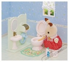 Sylvanian Families F&uuml;rdőszobaszett WC-vel H&aacute;ztart&aacute;s / Otthon / K&uuml;lt&eacute;r - J&aacute;t&eacute;k / Sport - J&aacute;t&eacute;kfigura - 532288