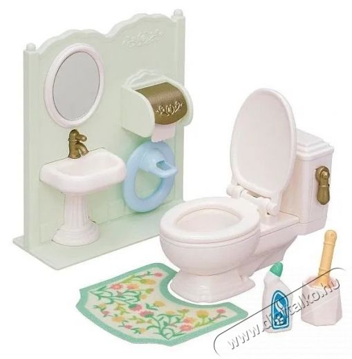 Sylvanian Families F&uuml;rdőszobaszett WC-vel H&aacute;ztart&aacute;s / Otthon / K&uuml;lt&eacute;r - J&aacute;t&eacute;k / Sport - J&aacute;t&eacute;kfigura - 532288