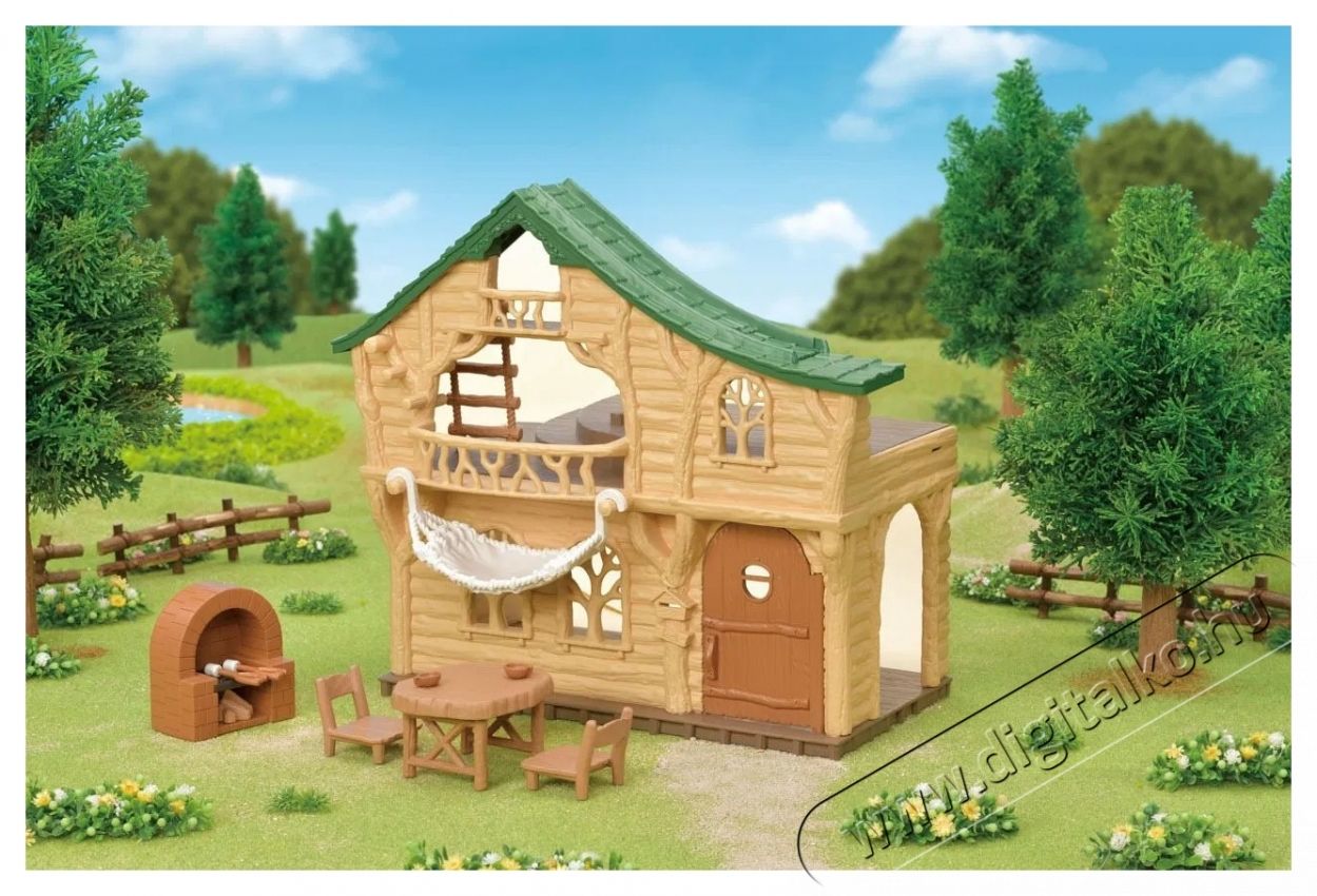 Sylvanian Families kabin b&uacute;torokkal H&aacute;ztart&aacute;s / Otthon / K&uuml;lt&eacute;r - J&aacute;t&eacute;k / Sport - J&aacute;t&eacute;kfigura - 532279
