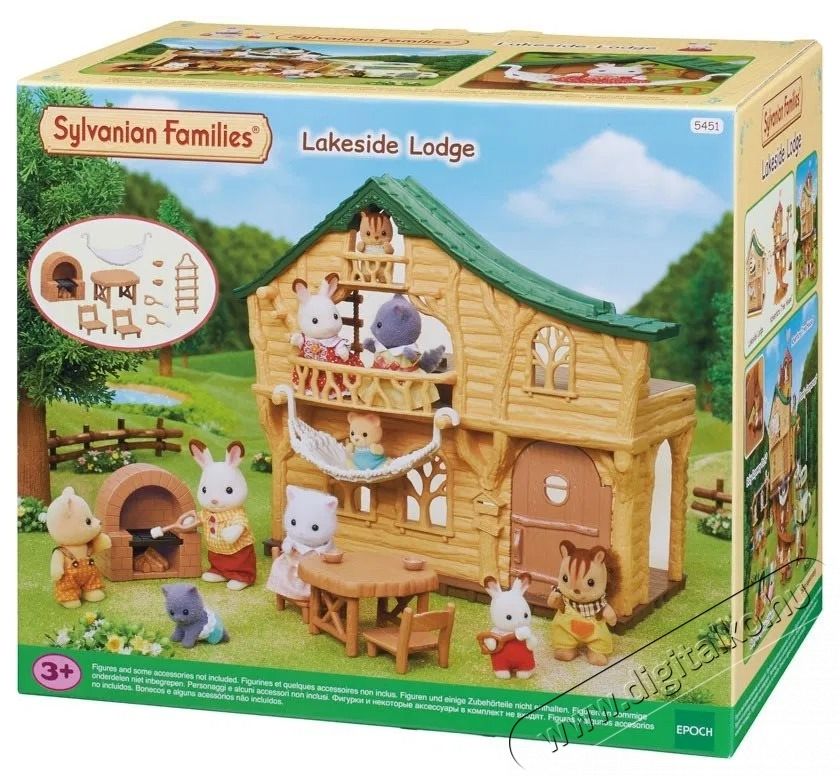 Sylvanian Families kabin b&uacute;torokkal H&aacute;ztart&aacute;s / Otthon / K&uuml;lt&eacute;r - J&aacute;t&eacute;k / Sport - J&aacute;t&eacute;kfigura - 532279