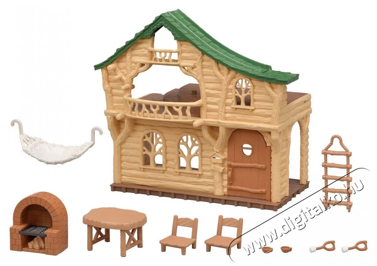 Sylvanian Families kabin b&uacute;torokkal H&aacute;ztart&aacute;s / Otthon / K&uuml;lt&eacute;r - J&aacute;t&eacute;k / Sport - J&aacute;t&eacute;kfigura - 532279