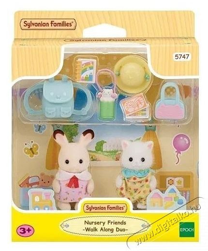 Sylvanian Families &oacute;vod&aacute;sok Baby Duo H&aacute;ztart&aacute;s / Otthon / K&uuml;lt&eacute;r - J&aacute;t&eacute;k / Sport - J&aacute;t&eacute;kfigura - 532294
