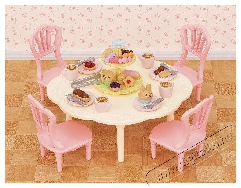 Sylvanian Families Party k&eacute;szlet &eacute;dess&eacute;gekkel H&aacute;ztart&aacute;s / Otthon / K&uuml;lt&eacute;r - J&aacute;t&eacute;k / Sport - J&aacute;t&eacute;kfigura - 532292