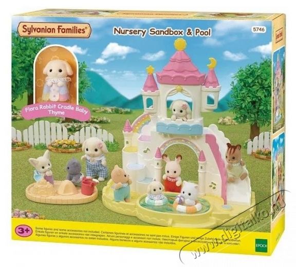 Sylvanian Families Sziv&aacute;rv&aacute;nyos j&aacute;tsz&oacute;t&eacute;r medenc&eacute;vel H&aacute;ztart&aacute;s / Otthon / K&uuml;lt&eacute;r - J&aacute;t&eacute;k / Sport - J&aacute;t&eacute;kfigura - 532304