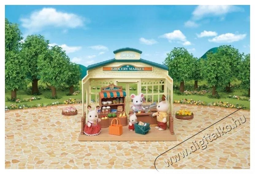 Sylvanian Families &Eacute;lelmiszerbolt H&aacute;ztart&aacute;s / Otthon / K&uuml;lt&eacute;r - J&aacute;t&eacute;k / Sport - J&aacute;t&eacute;kfigura - 532273