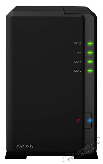 Synology DS218play 2x SSD/HDD NAS Egy&eacute;b - Nem forgalmazzuk ! - 396749