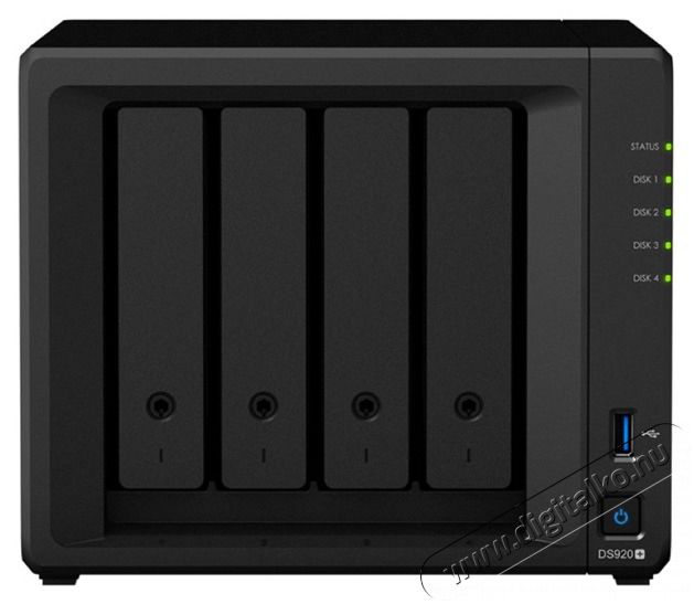 Synology DS920+ (4G) 4x SSD/HDD NAS Egy&eacute;b - Nem forgalmazzuk ! - 396747
