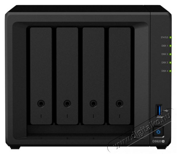 Synology DS920+ (4G) 4x SSD/HDD NAS Egy&eacute;b - Nem forgalmazzuk ! - 396747