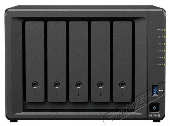 Synology DS1525+ NAS Iroda &eacute;s sz&aacute;m&iacute;t&aacute;stechnika - Adatt&aacute;rol&oacute; / merevlemez - Kieg&eacute;sz&iacute;tő - 532707