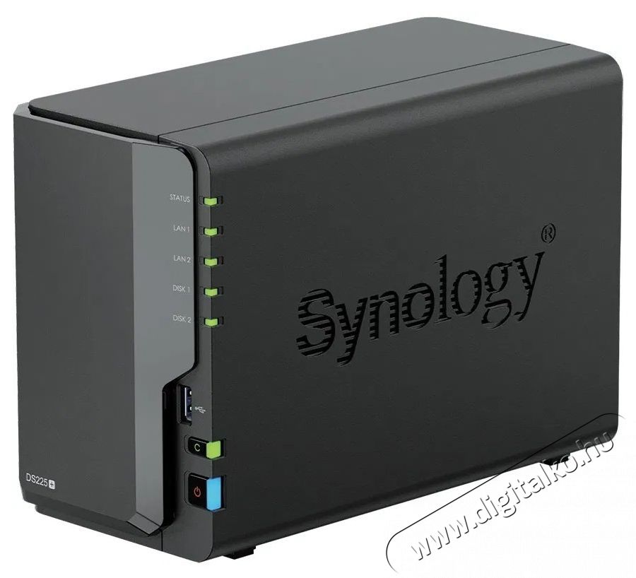 Synology DS225+ NAS Iroda &eacute;s sz&aacute;m&iacute;t&aacute;stechnika - Adatt&aacute;rol&oacute; / merevlemez - Kieg&eacute;sz&iacute;tő - 532699