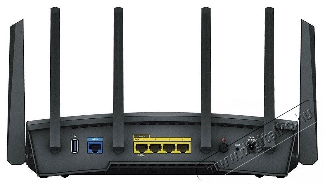 Synology RT6600ax WiFi router Iroda &eacute;s sz&aacute;m&iacute;t&aacute;stechnika - H&aacute;l&oacute;zat - Router - 532692