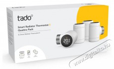 Tado X okos termoszt&aacute;tfej - Quattro H&aacute;ztart&aacute;s / Otthon / K&uuml;lt&eacute;r - Okos otthon - Termoszt&aacute;t - 508231
