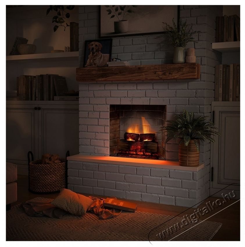 Tagu E621EU PowerFlame 2 elektromos kandall&oacute; H&aacute;ztart&aacute;s / Otthon / K&uuml;lt&eacute;r - Fűt&eacute;s - Kandall&oacute; - 537405