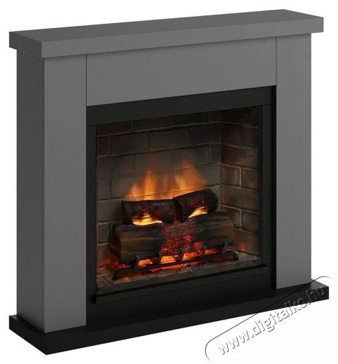 Tagu Frode Solid Grey kandall&oacute; PowerFlame 2 elektromos tűzhellyel, FM461GR3-E621EU H&aacute;ztart&aacute;s / Otthon / K&uuml;lt&eacute;r - Fűt&eacute;s - Kandall&oacute; - 537399