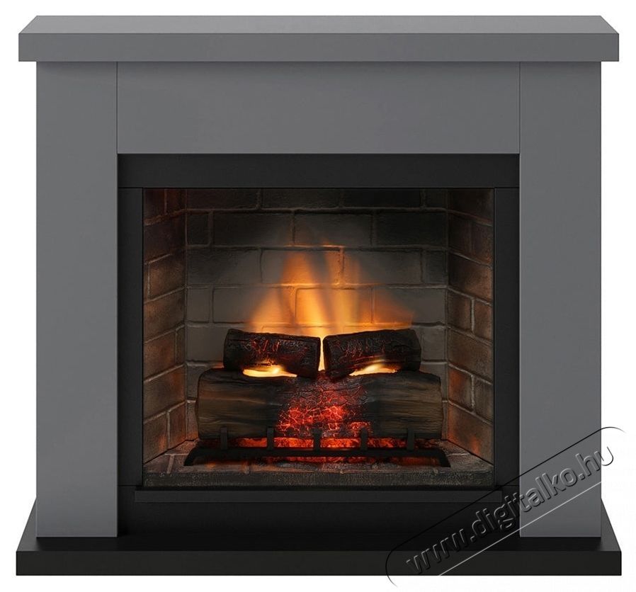 Tagu Frode Solid Grey kandall&oacute; PowerFlame 2 elektromos tűzhellyel, FM461GR3-E621EU H&aacute;ztart&aacute;s / Otthon / K&uuml;lt&eacute;r - Fűt&eacute;s - Kandall&oacute; - 537399