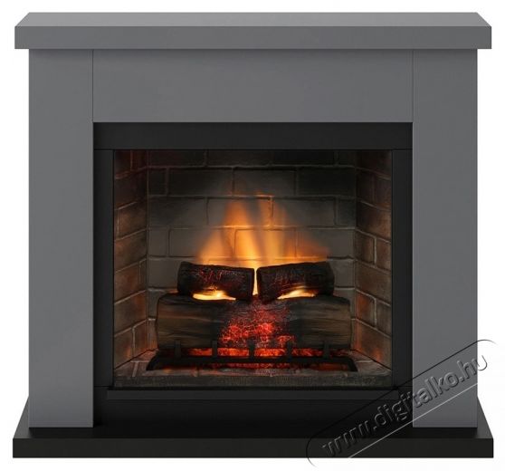 Tagu Frode Solid Grey kandall&oacute; PowerFlame 2 elektromos tűzhellyel, FM461GR3-E621EU H&aacute;ztart&aacute;s / Otthon / K&uuml;lt&eacute;r - Fűt&eacute;s - Kandall&oacute; - 537399