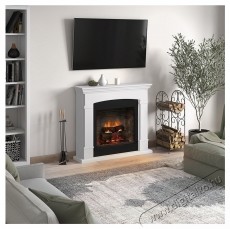 Tagu Helmi Pure White kandall&oacute; PowerFlame 2 elektromos tűzhellyel, FM463WH1-E621EU H&aacute;ztart&aacute;s / Otthon / K&uuml;lt&eacute;r - Fűt&eacute;s - Kandall&oacute; - 537395