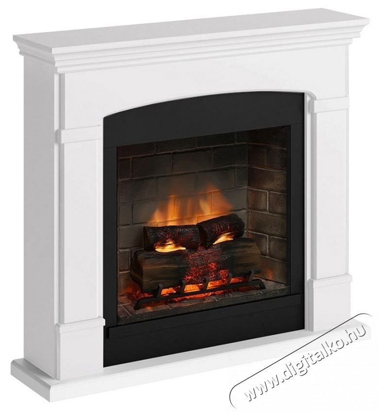 Tagu Helmi Pure White kandall&oacute; PowerFlame 2 elektromos tűzhellyel, FM463WH1-E621EU H&aacute;ztart&aacute;s / Otthon / K&uuml;lt&eacute;r - Fűt&eacute;s - Kandall&oacute; - 537395