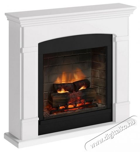 Tagu Helmi Pure White kandall&oacute; PowerFlame 2 elektromos tűzhellyel, FM463WH1-E621EU H&aacute;ztart&aacute;s / Otthon / K&uuml;lt&eacute;r - Fűt&eacute;s - Kandall&oacute; - 537395