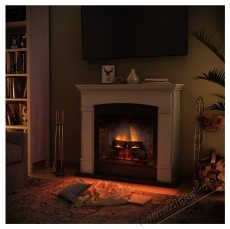 Tagu Helmi Pure White kandall&oacute; PowerFlame 2 elektromos tűzhellyel, FM463WH1-E621EU H&aacute;ztart&aacute;s / Otthon / K&uuml;lt&eacute;r - Fűt&eacute;s - Kandall&oacute; - 537395