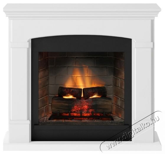 Tagu Helmi Pure White kandall&oacute; PowerFlame 2 elektromos tűzhellyel, FM463WH1-E621EU H&aacute;ztart&aacute;s / Otthon / K&uuml;lt&eacute;r - Fűt&eacute;s - Kandall&oacute; - 537395