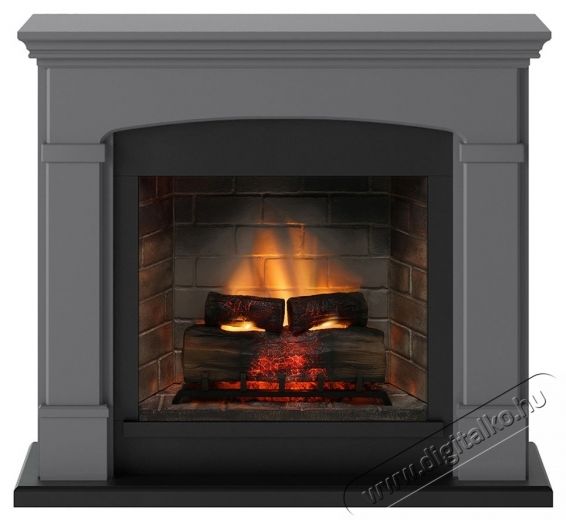 Tagu Helmi Solid Grey kandall&oacute; PowerFlame 2 elektromos tűzhellyel, FM463GR3-E621EU H&aacute;ztart&aacute;s / Otthon / K&uuml;lt&eacute;r - Fűt&eacute;s - Kandall&oacute; - 537396