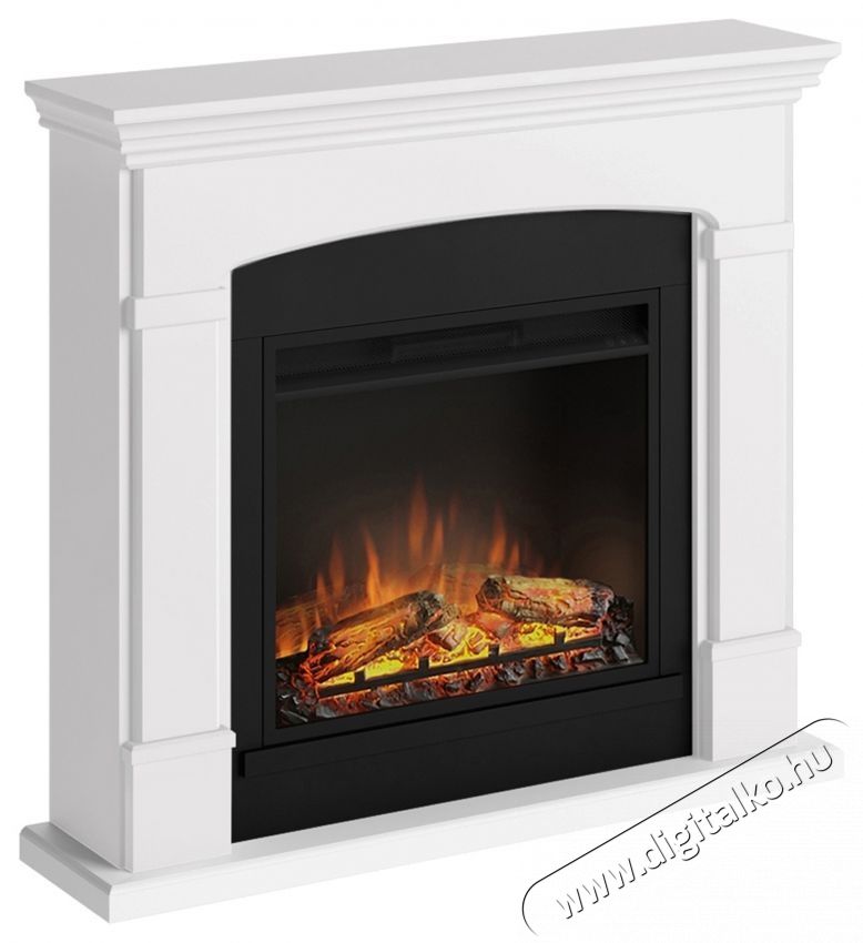 Tagu Helmi tiszta feh&eacute;r kandall&oacute; PowerFlame elektromos kandall&oacute;val, 23 h&uuml;velykes, FM463-WH1-23PF1A H&aacute;ztart&aacute;s / Otthon / K&uuml;lt&eacute;r - Fűt&eacute;s - Kandall&oacute; - 537412