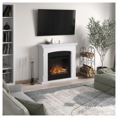 Tagu Helmi tiszta feh&eacute;r kandall&oacute; PowerFlame elektromos kandall&oacute;val, 23 h&uuml;velykes, FM463-WH1-23PF1A H&aacute;ztart&aacute;s / Otthon / K&uuml;lt&eacute;r - Fűt&eacute;s - Kandall&oacute; - 537412
