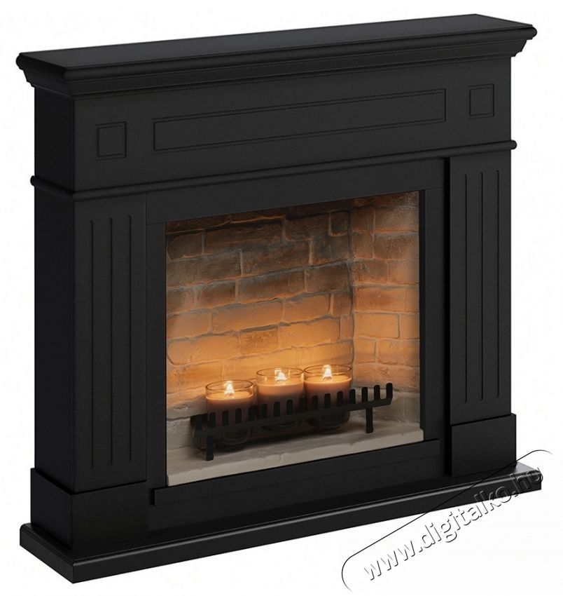 Tagu Larsen Deep Black Zenflame kandall&oacute; (gyerty&aacute;kkal), FM462BL1-D611 H&aacute;ztart&aacute;s / Otthon / K&uuml;lt&eacute;r - Fűt&eacute;s - Kandall&oacute; - 537409