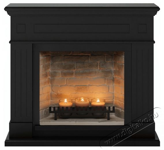 Tagu Larsen Deep Black Zenflame kandall&oacute; (gyerty&aacute;kkal), FM462BL1-D611 H&aacute;ztart&aacute;s / Otthon / K&uuml;lt&eacute;r - Fűt&eacute;s - Kandall&oacute; - 537409