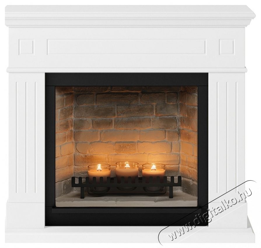 Tagu Larsen Pure White Zenflame kandall&oacute; (gyerty&aacute;kkal), FM462WH1-D611 H&aacute;ztart&aacute;s / Otthon / K&uuml;lt&eacute;r - Fűt&eacute;s - Kandall&oacute; - 537407