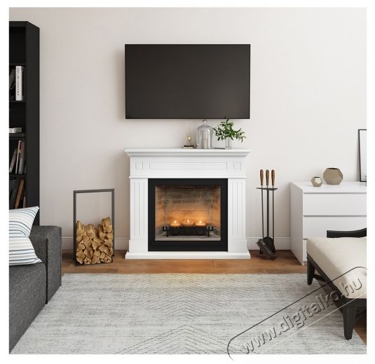 Tagu Larsen Pure White Zenflame kandall&oacute; (gyerty&aacute;kkal), FM462WH1-D611 H&aacute;ztart&aacute;s / Otthon / K&uuml;lt&eacute;r - Fűt&eacute;s - Kandall&oacute; - 537407