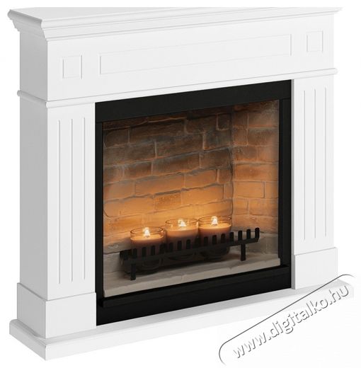 Tagu Larsen Pure White Zenflame kandall&oacute; (gyerty&aacute;kkal), FM462WH1-D611 H&aacute;ztart&aacute;s / Otthon / K&uuml;lt&eacute;r - Fűt&eacute;s - Kandall&oacute; - 537407