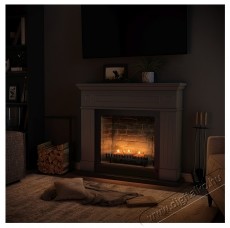 Tagu Larsen Solid Grey Zenflame kandall&oacute; (gyerty&aacute;kkal), FM462GR3-D611 H&aacute;ztart&aacute;s / Otthon / K&uuml;lt&eacute;r - Fűt&eacute;s - Kandall&oacute; - 537408