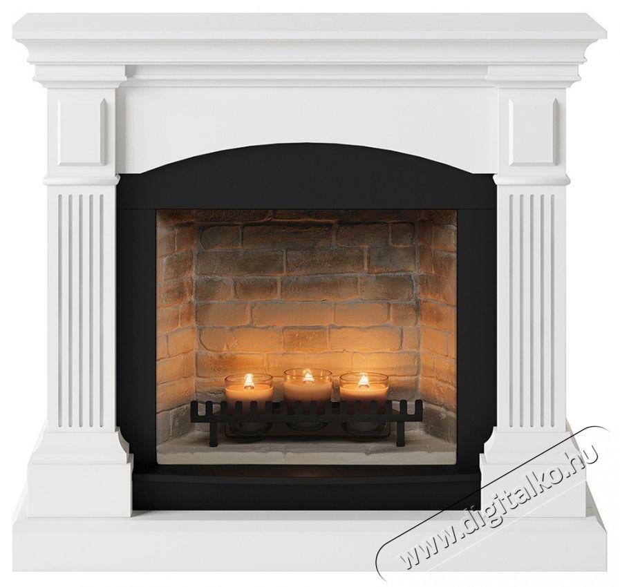 Tagu Magna Pure White Zenflame kandall&oacute; (gyerty&aacute;kkal), FM464WH1-D611 H&aacute;ztart&aacute;s / Otthon / K&uuml;lt&eacute;r - Fűt&eacute;s - Kandall&oacute; - 537402