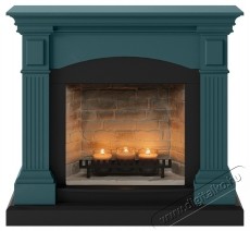 Tagu Magna Soft Turquoise Zenflame kandall&oacute; (gyerty&aacute;kkal), FM464TU1-D611 H&aacute;ztart&aacute;s / Otthon / K&uuml;lt&eacute;r - Fűt&eacute;s - Kandall&oacute; - 537400