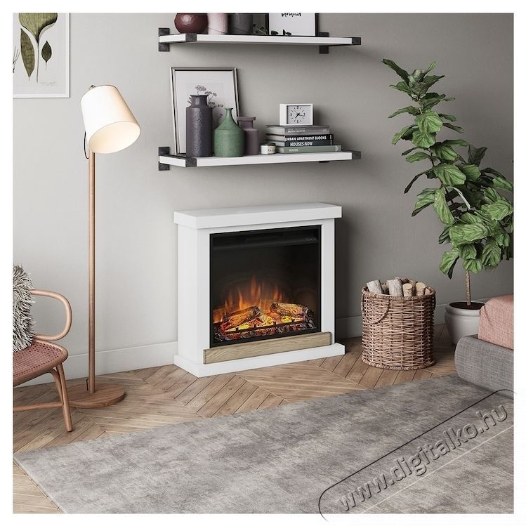 Tagu Powerflame Hagen Elektromos kandall&oacute; tűzt&eacute;rrel, 23 , Feh&eacute;r H&aacute;ztart&aacute;s / Otthon / K&uuml;lt&eacute;r - Fűt&eacute;s - Kandall&oacute; - 537418