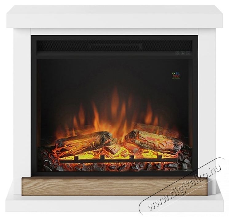 Tagu Powerflame Hagen Elektromos kandall&oacute; tűzt&eacute;rrel, 23 , Feh&eacute;r H&aacute;ztart&aacute;s / Otthon / K&uuml;lt&eacute;r - Fűt&eacute;s - Kandall&oacute; - 537418