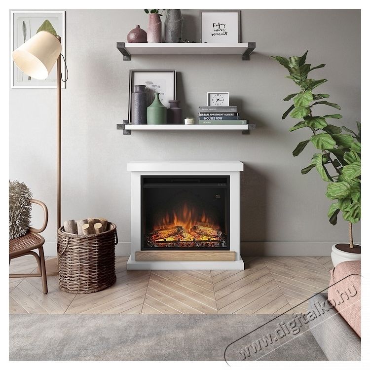 Tagu Powerflame Hagen Elektromos kandall&oacute; tűzt&eacute;rrel, 23 , Feh&eacute;r H&aacute;ztart&aacute;s / Otthon / K&uuml;lt&eacute;r - Fűt&eacute;s - Kandall&oacute; - 537418