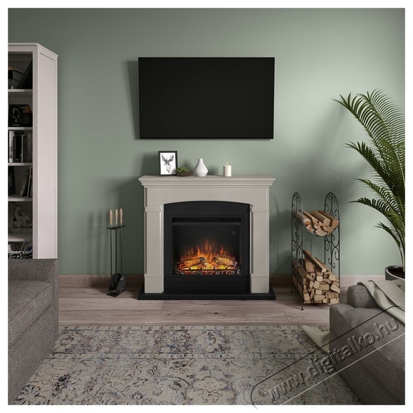 Tagu Powerflame Helmi Elektromos kandall&oacute; tűzt&eacute;rrel, 23 , B&eacute;zs H&aacute;ztart&aacute;s / Otthon / K&uuml;lt&eacute;r - Fűt&eacute;s - Kandall&oacute; - 537411