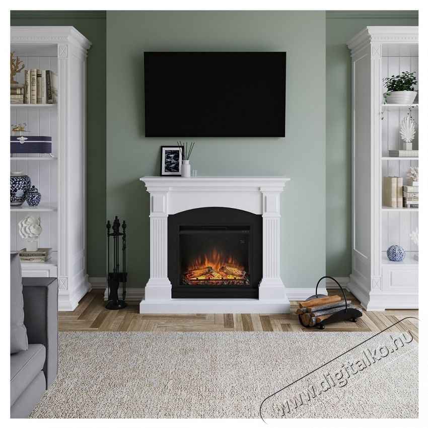 Tagu Powerflame Magna Elektromos kandall&oacute; tűzt&eacute;rrel, 23 , Feh&eacute;r H&aacute;ztart&aacute;s / Otthon / K&uuml;lt&eacute;r - Fűt&eacute;s - Kandall&oacute; - 537406