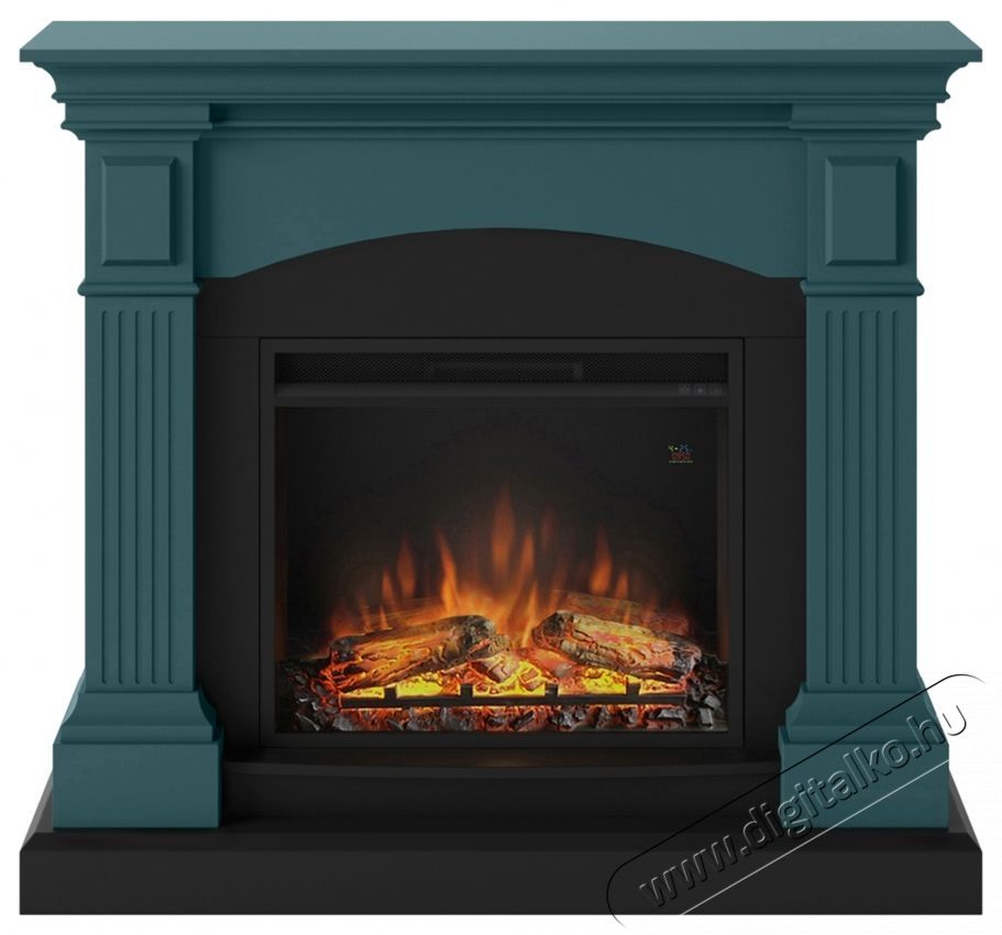 Tagu Powerflame Magna Elektromos kandall&oacute; tűzt&eacute;rrel, 23 , T&uuml;rkiz H&aacute;ztart&aacute;s / Otthon / K&uuml;lt&eacute;r - Fűt&eacute;s - Kandall&oacute; - 537403